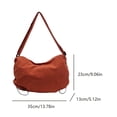 thumbnail image 2 of Bolso Bandolera Nailon Hombro Gran Capacidad para Mujer () Naranja, 2 of 2