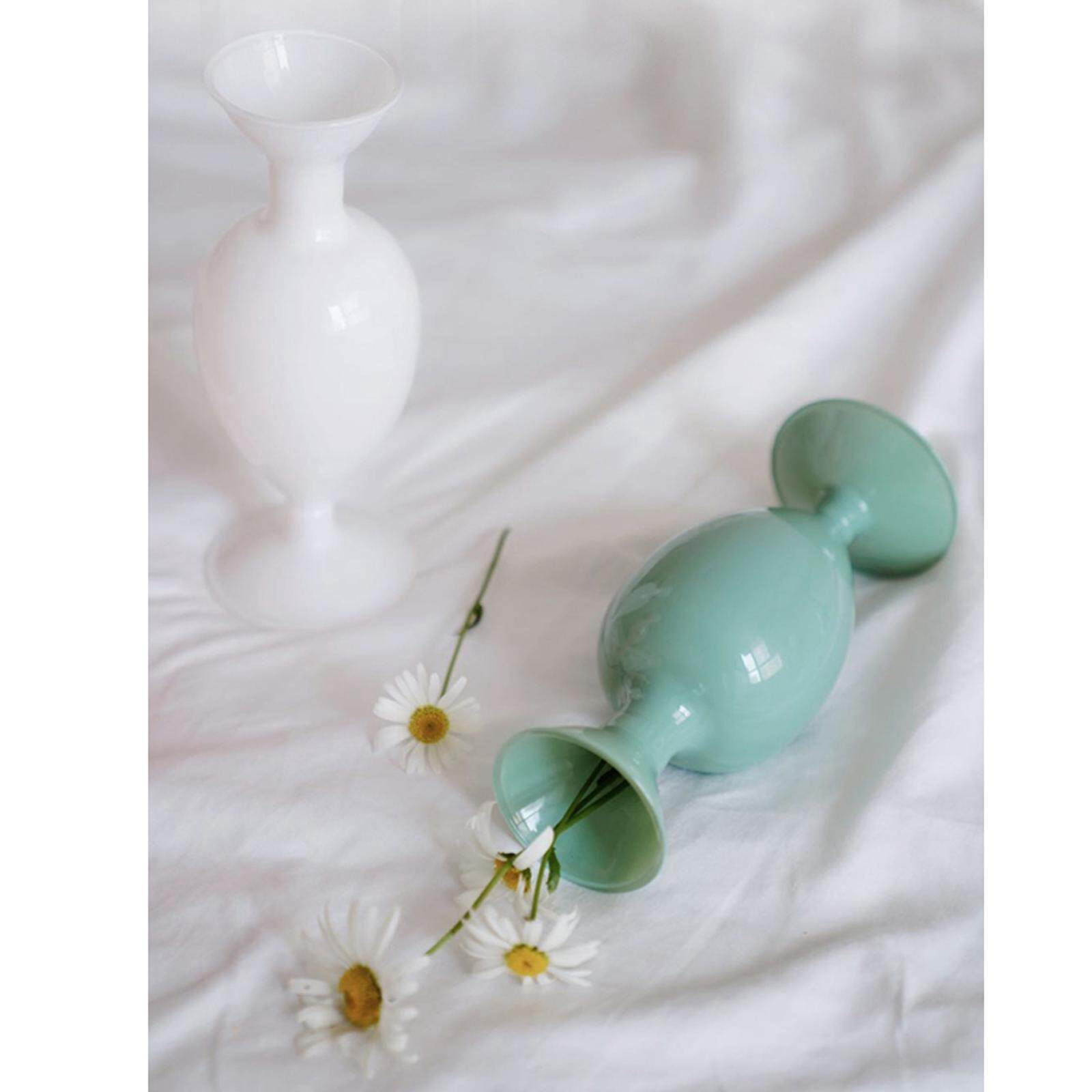 置物 Demain Glass Vase Vintage Flower Pot Ornament Glass Vase Ornament