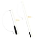 thumbnail image 4 of Cat Teaser Wands, caña de pescar retráctil varita Cat Teaser Rod Toy (blanco), 4 of 7