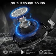 ATTACK SHARK L80 Ultra-Light Tri-Mode Gaming Headset Lightweight Wireless Gaming Headset for PC/PS4/PS5/Switch/Xbox
