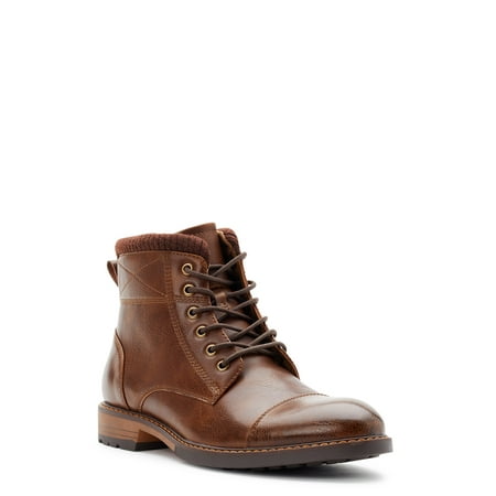 

Madden NYC Men s Tucker Lace-up Padded Collar Dress Boots