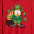 thumbnail image 2 of Garfield Rainbow Shamrocks - Men's Long Sleeve T-Shirt, 2 of 4