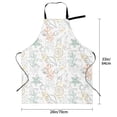 thumbnail image 5 of Lsque Sea Animals Waterproof Apron Chef Aprons for Men Heavy Duty Chemical Work Apron Extra Long Grilling Aprons with Adjustable Bib Apron, 5 of 9