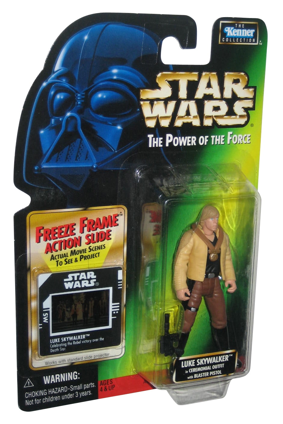 Star Wars Power of the Force LOOSE 3.75" Figure LUKE SKYWALKER Ceremonial Outfit 