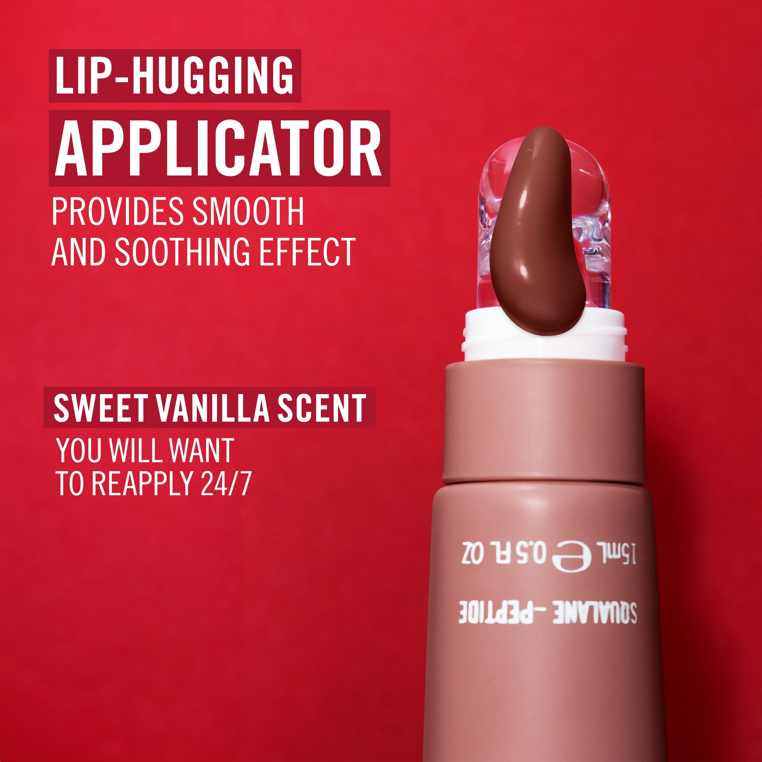 RIMMEL Oh My Gloss! Butter Me Up, 003 Mellow Mocha, 0.5 fl oz