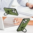 thumbnail image 6 of for iPhone 15 Pro Max Case with Kickstand Shockproof 15 Pro Max Protective Cover for 15 Pro Max 2023 6.7inch - Green, 6 of 12