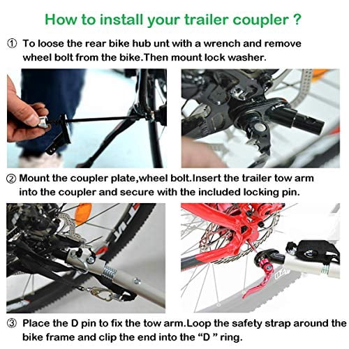 bike trailer attachment clip