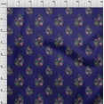 thumbnail image 3 of oneOone Polyester Lycra Fabric Leaves & Floral Block Decor Fabric Printed BTY 56 Inch Wide, 3 of 4