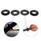 thumbnail image 1 of 4pcs Universal Kayak Canoe Raft Paddle Oar Drip Rings Splash Guards Paddle Accessories Replacement, 1 of 5