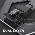 thumbnail image 7 of New Designed for Samsung Galaxy Z Flip 4 Case, Heavy Duty Shockproof Protective Stand Case Hybrid Rugged Umper Rubber Protective Cover for Samsung Flip 4 5G 2022, 7 of 7