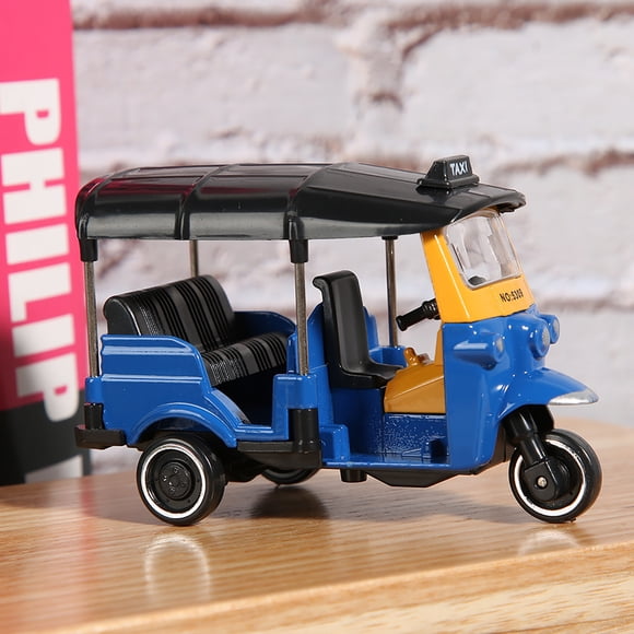 Modelo de coche de Triciclo BuyWeek Triciclo de juguete de aleación alto rendimiento