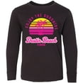 thumbnail image 3 of Inktastic Summer Enjoy the Sunshine Destin Beach Florida in Pink Long Sleeve Youth T-Shirt, 3 of 5