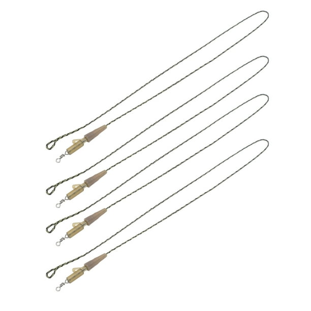 Carp Line Juego de Pesca Aparejos de Pesca Carp Leaders Reemplazable Hybrid Camo Leadcore Leaders Accesorios de Pesca para Pesca