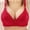 Red, variant on asdoklhq Sports Bras for Women,Woman's Comfortable Plus Size Breathable Bra Underwear No Rims