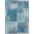 thumbnail image 2 of Addison Rugs Chantille Indoor/Outdoor Transitional Squares Denim Washable Rectangle Rug, 10' x 14', 2 of 6