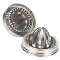 thumbnail image 4 of Hariumiu Juicer Lid 2pcs Juicer Portable Wide Mouth Jar Screw Lid Food Grade Stainless Steel Lemon Orange Fruit Juicing Tool Kitchen Gadgets Screw Lid Juicer, 4 of 8