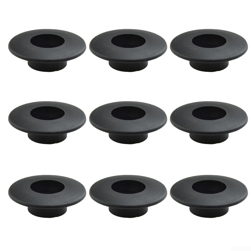 10Pcs/set Table Bearings Football Plastic Accessory Replace Parts Foosball Black 