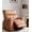 Two-Color Retro, variant on Kojooin Oversized Recliner Chairs with Heat and Massage - 360° Swivel Lazy Boy Recliner Chair for Adults- Manual Rocking Chair with Cup Holder for Living Rooms, Bedrooms, and Nurseries