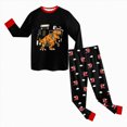 thumbnail image 4 of CAUYDY Toddler Boy Pjs Child Clothing 2T 3T 4T 5T 24Months Fall Winter Long Sleeve Top Pants 2PCS Set Baby Sleepers Little Kid Outfits for Boys Sizes 4-5 Years,Yellow, 4 of 7