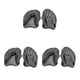 thumbnail image 5 of Soidarity 1 par de palas de mano universales para niños con correa ajustable, entrenador de paleta de natación, ejercicio, entrenamiento, buceo, negro Negro 3piezas, 5 of 6