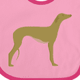 thumbnail image 4 of Inktastic Greyhound Boys or Girls Baby Bib, 4 of 4