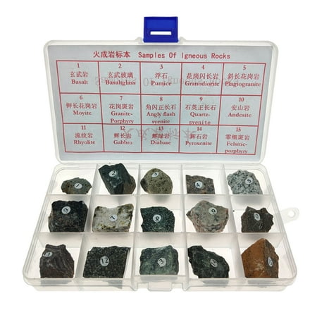 Igneous Collection Teaching Aid Supplies w/ Box Ages 8 up