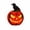 A, variant on Lighted Pumpkin Lantern, Vintage Classic Ceramic Pumpkin Statue Light Up Table Decor, Pumpkin Halloween Farmhouse Autumn Decor for Home Office Haunt House Party Halloween Decorations (C)