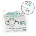 thumbnail image 4 of destyer Dustproof Storage Bag Zipper Mask Holder Portable Eco-friendly Storage Case 12.5x13.5cm, 4 of 7