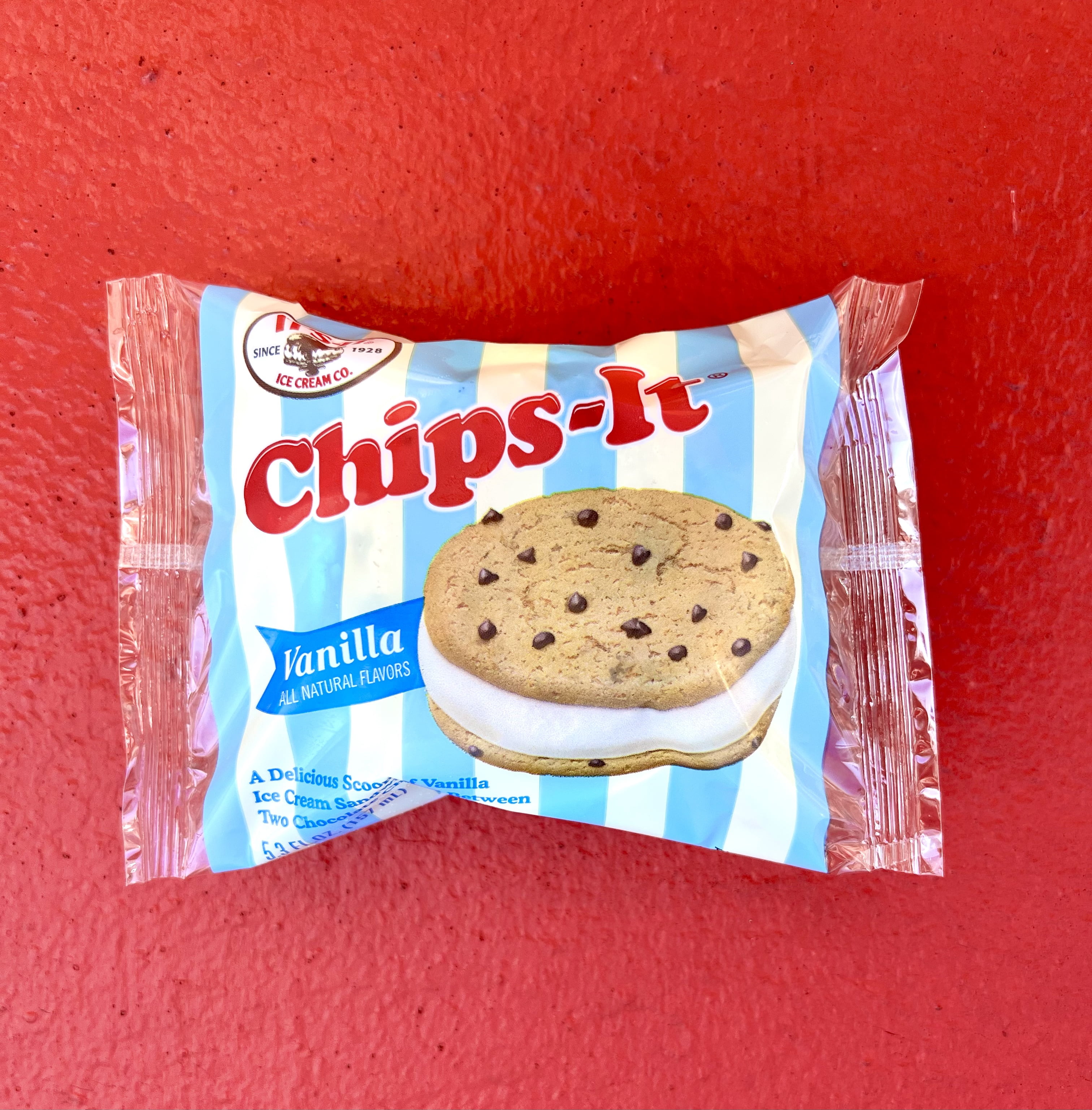 IT'S-IT Chips-IT Vanilla Ice Cream Sandwich 5.3 fl oz, 8-Count