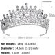 thumbnail image 2 of Coronas para mujer, estilo clásico, reina, tiara barroca con diamantes de imitación, 2 of 5