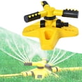 thumbnail image 3 of DYNWAVECA Gazon Eau Sprinkler Rotation Grande Surface Couverture Système d'Irrigation pour Gazon Parterre de Serre Irrigation, Jaune, 3 of 7