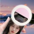 thumbnail image 6 of Portable Selfie Ring Light for Mobile Phone, Clip-On Fill Light with 3 Modes, Rechargeable Phone Ring Light, Perfect for Makeup Live Video Photos Lighting, 6 of 7