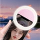 thumbnail image 5 of Herramientas y mejoras para el hogar Anillo de luz para selfies, luz para teléfono móvil, luz portátil con clip, luz de relleno, carga, 3 modos de luz, adecuado para maquillaje, video en vivo, ilumina, 5 of 6
