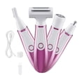 thumbnail image 4 of Herramienta de afeitado del cuerpo, dispositivo de depilación, recortadora de bikini portátil amigable para la piel, multifunción cuatro en un kit de, 4 of 8
