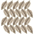 thumbnail image 4 of Pendiente colgante de hoja Bling Bling 20 piezas de joyería de hoja de bronce, 4 of 12