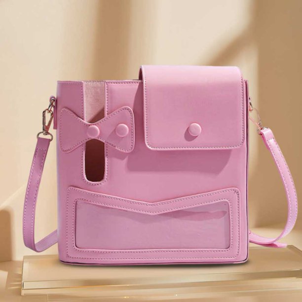 Bolsa de hombro para mujeres portador de botellas de botella