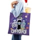 thumbnail image 4 of Cool Omori Game Bolso de tela con estampado de lienzo para mujer, bolsa de compras reutilizable y estética, con cremallera interior, regalo para mujer, 35 × 40 cm., 4 of 6