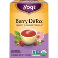 thumbnail image 1 of Té de Hierbas Orgánico Yogi Berry DeTox sin Cafeína 1 Caja de 16, 1 of 8
