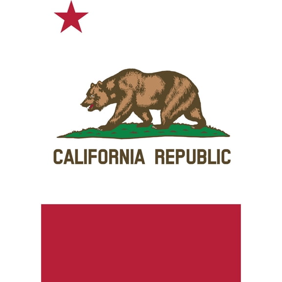 Briarwood Lane Garden Flag 12x18 For Outdoor State of California Garden Flag Flags For Outside