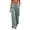 Gray(New&Hot), variant on ZHYou No Boundarie Womens Wide Leg Sweatpants Baggy Fit Elastic High Waist Side Slit Casual Pull On Trousers with Pockets,Black,Size M
