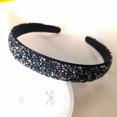 thumbnail image 1 of New Rhinestone Hairband Hairpin Super Flash  Hair Accessories  Leopard Full  Hairband Rhinestone Headband, 1 of 7