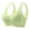 Light Green, variant on Women's Ice Silk Seamless Cold Feeling Thin Soft Support Breathable Comfortable Bra Fixed Underwear Support Bra XXL