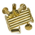 thumbnail image 4 of (20pcs) Brass-plated cross-lock female screw combination, M5x35mm, 4 of 5