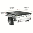 thumbnail image 2 of QIFEI 420D Oxford Waterproof and Windproof Trailer Tarpaulin with Reflective Strips, 2 of 10