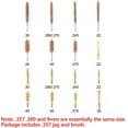 thumbnail image 2 of Adoreal Handgun Rifle Cleaning Kit .22, 30, 243, 280, 40, 45, 357/9mm/.38 Multi-Caliber Bore Brushes Brass Jags, 2 of 5
