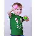 thumbnail image 2 of Tstars Boys Unisex Easter Holiday Shirts Little Easter Bunny Face Tee Cute Kids Happy Easter Party Shirts Easter Gifts for Boy Toddler Kids T Shirt, 2 of 6
