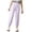 Purple, variant on CHEEREAM Kids Boys Girls Long Bloomers Basic Harem Pants Solid Loose Stretchy Joggers Sweatpants Lounge Pajamas Trousers