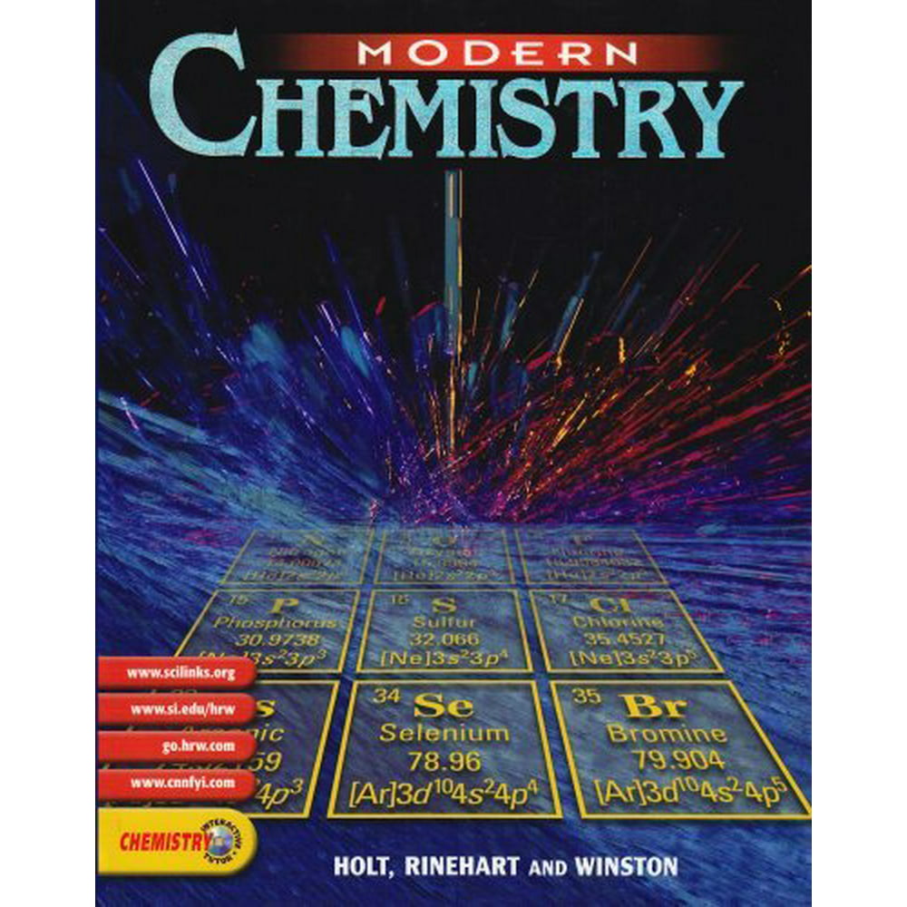 Modern Chemistry PUPIL'S EDITION 2002, HOLT, RINEHART AND WINSTON