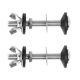 thumbnail image 2 of 2 Pack Toilet Tank To Bowl Bolt Kits Cistern Bolts Kit,stainless Steel Toilet Pan Fixing Fitting Wi, 2 of 5