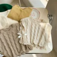 thumbnail image 2 of Chaleco tejido para bebés de 1 a 7 años, suéter para niñas de Primavera/otoño, chaqueta, prendas de vestir holgadas sin mangas con cuello redondo para chico, 2 of 6